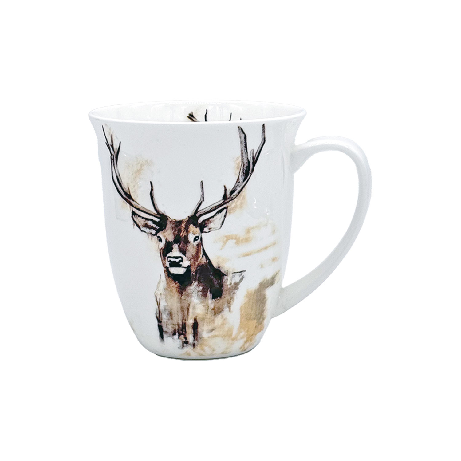 Teetasse Hirschporträt, 400 ml