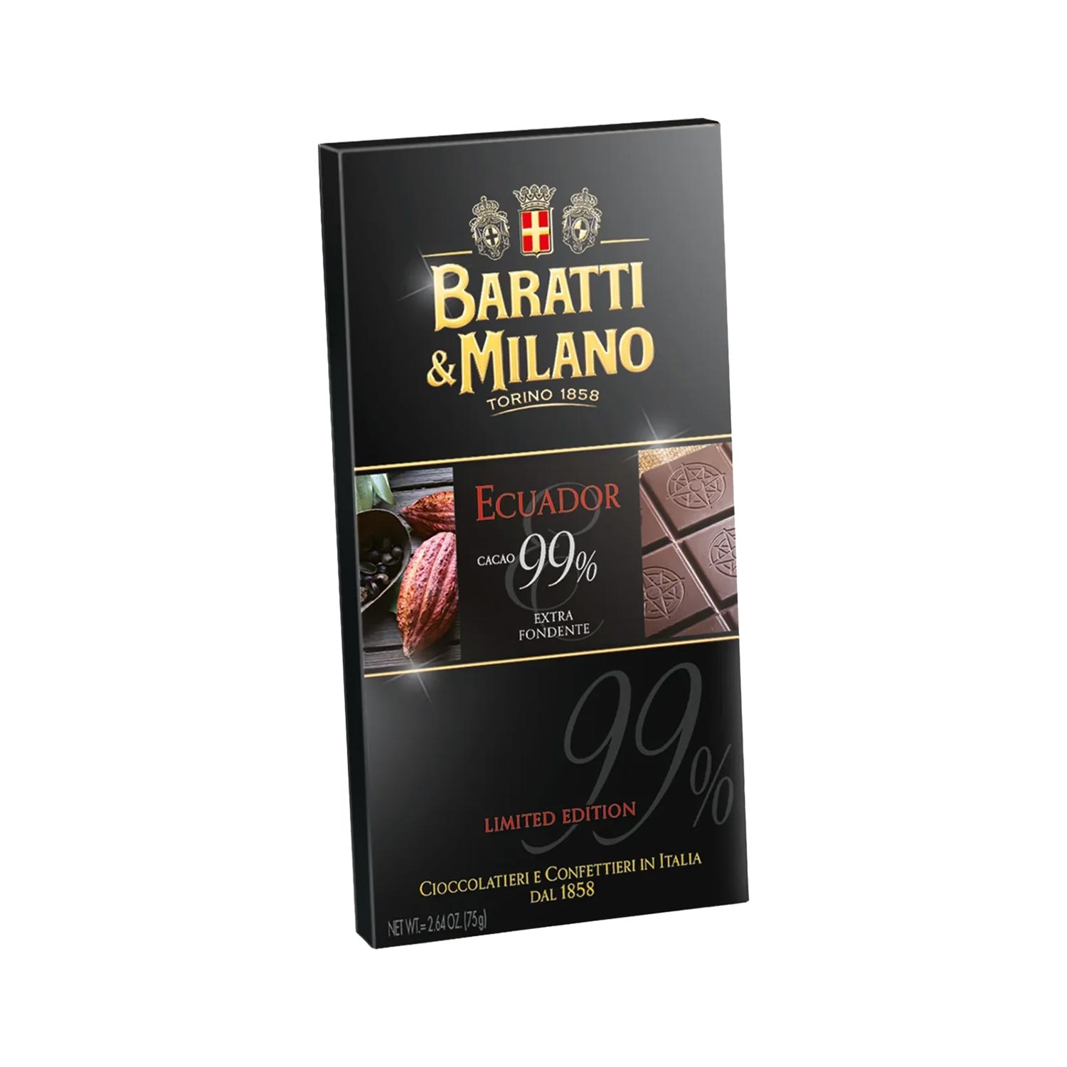 Baratti & Milano Extra Dunkle Schokolade 99%