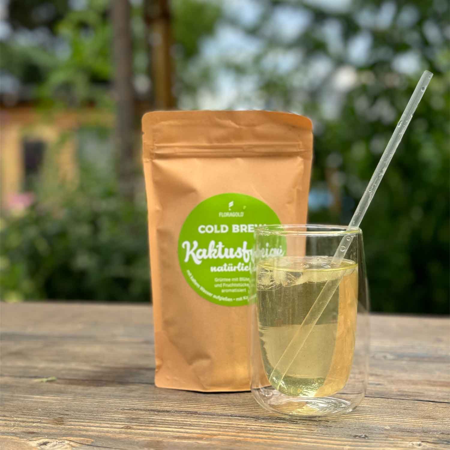 Cold Brew Kaktusfeige – Grüntee natürlich aromatisiert