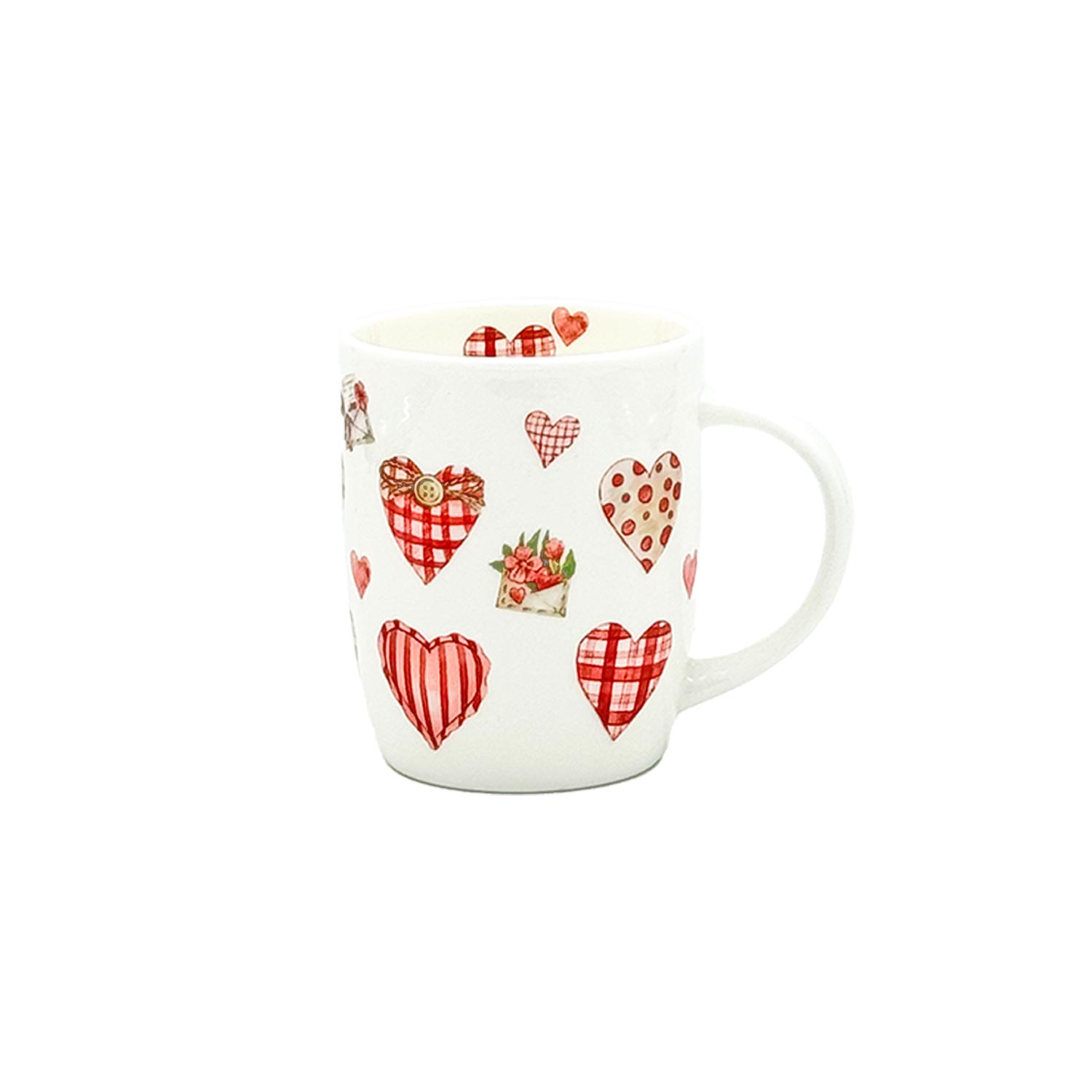 Teetasse "Lovely Hearts" – Romantischer Genuss aus edlem Fine Bone China