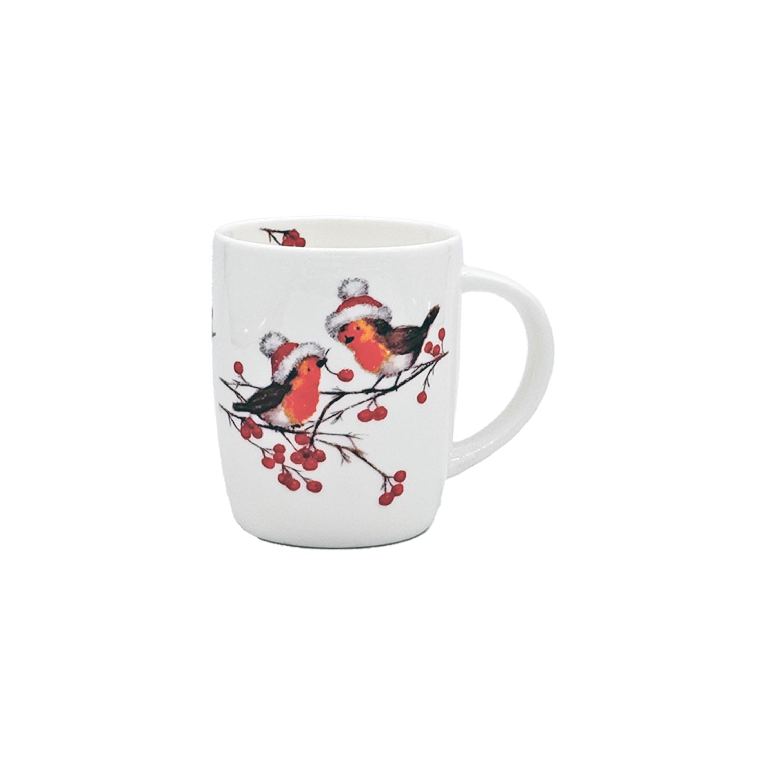 Teetasse weihnachtliche Rotkehlchen, 200 ml