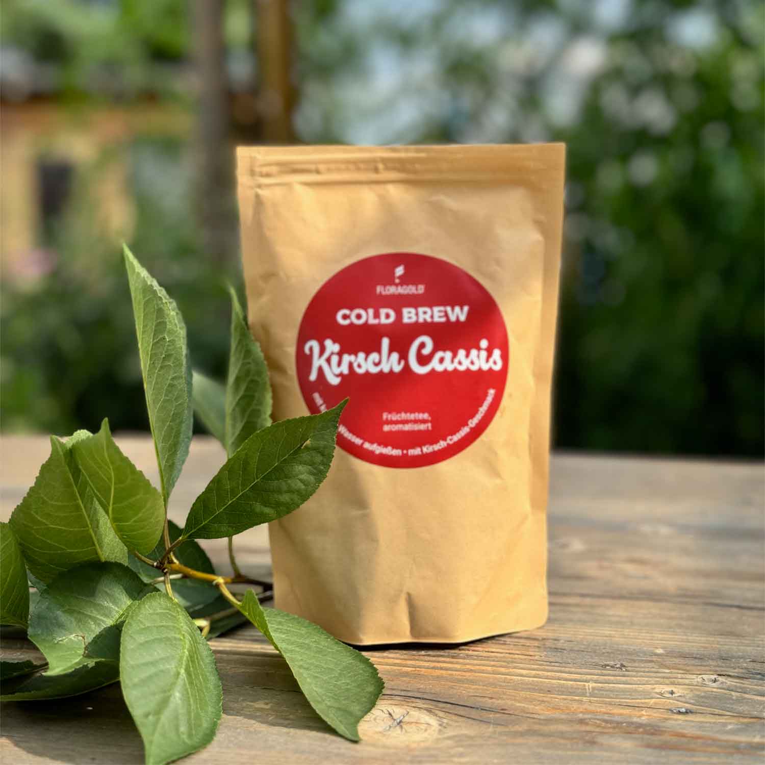 Cold Brew Kirsch Cassis – aromatisierter Früchtetee