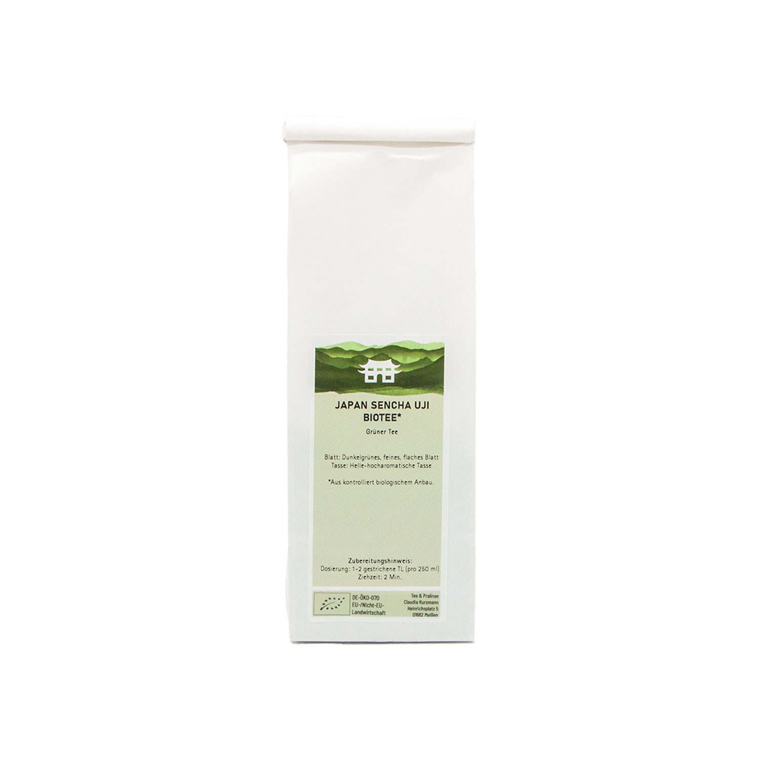 Grüner Bio Tee aus Japan - Sencha Uji 