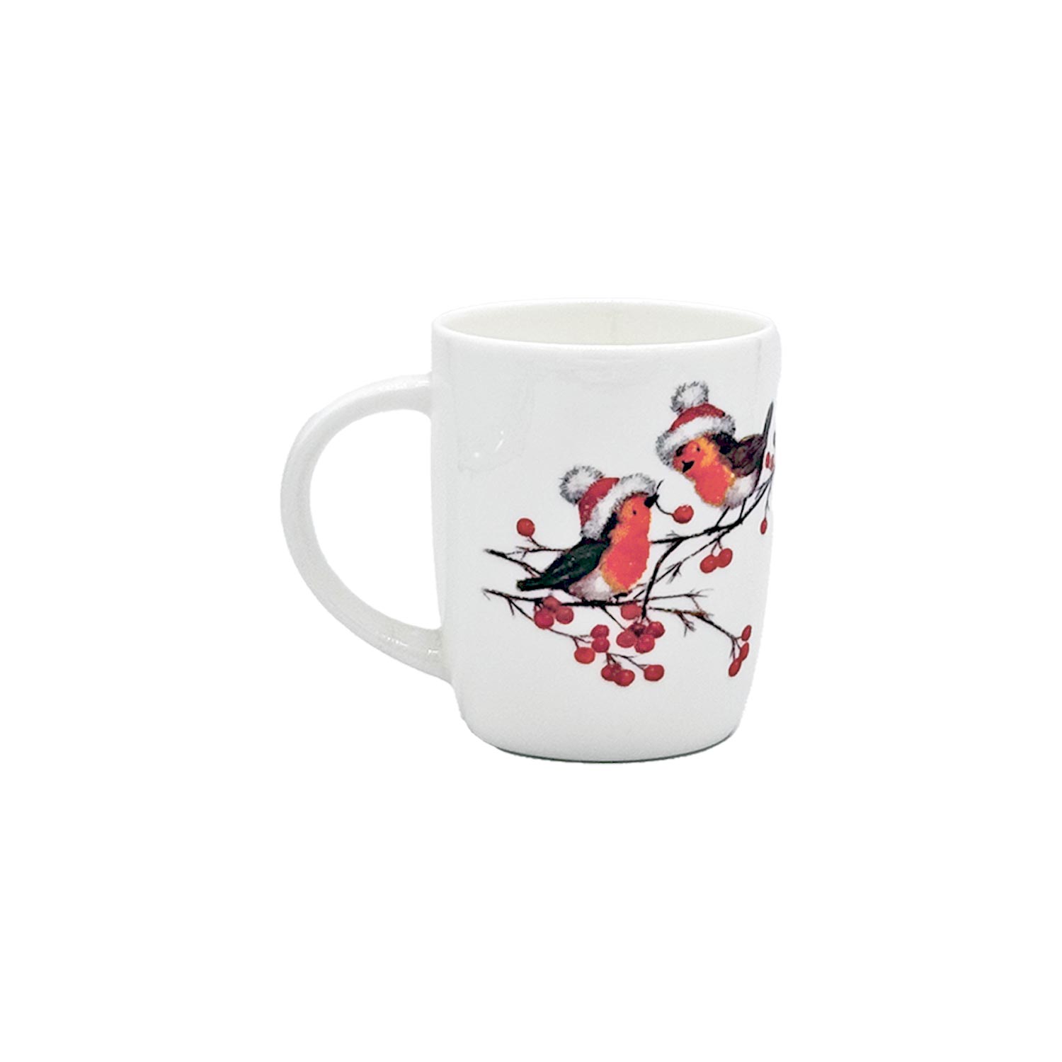 Teetasse weihnachtliche Rotkehlchen, 200 ml