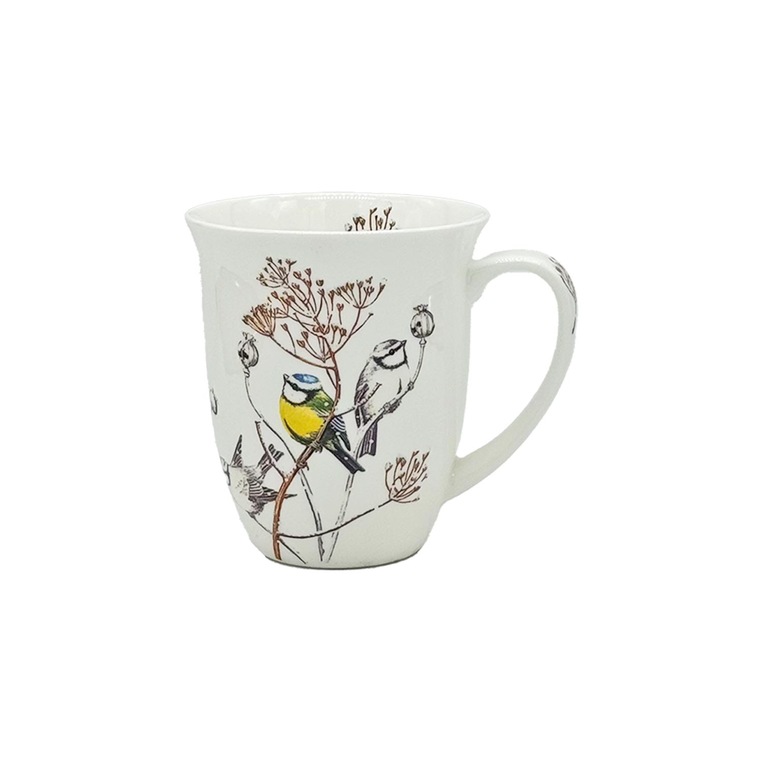 Teetasse "Sweet Little Birds" – Charmantes Winterdesign